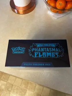 POKEMON TCG MEGA EVOLUTION PHANTASMAL FLAMES ETB ELITE TRAINER BOX NEW - Image 2