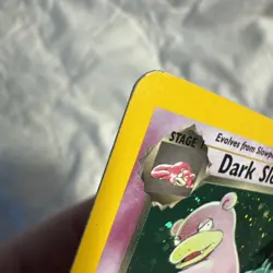 2000 Pokemon TCG - Dark Slowbro Team Rocket 12/82 - Unlimited Holo Rare -DMG - Image 3