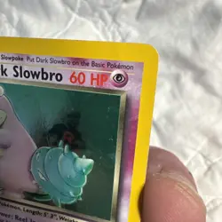 2000 Pokemon TCG - Dark Slowbro Team Rocket 12/82 - Unlimited Holo Rare -DMG - Image 4
