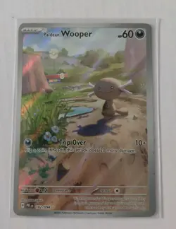 Paldean Wooper (102/094) IR~ Mint/NM Phantasmal Flames 2025 Full-Art Pokemon TCG - Image 1