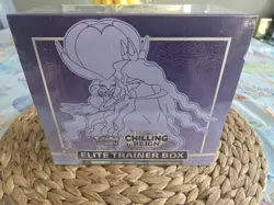 Pokemon TCG Chilling Reign ETB Elite Trainer Box *super small ding 820650809712 - Image 1