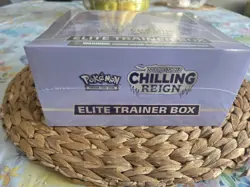 Pokemon TCG Chilling Reign ETB Elite Trainer Box *super small ding 820650809712 - Image 4