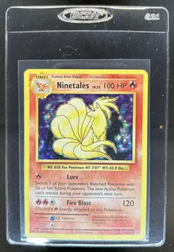 2016 Pokemon XY Evolutions Ninetales Holo #15/108 - Image 1