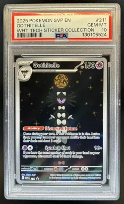 2023-25 Pokemon SV Black Star Promos - SVP EN Gothitelle #211 PSA 10 GEM MINT - Image 1