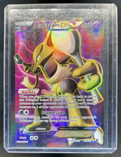 2016 Pokemon XY Fates Collide Alakazam #117/124 - Image 1