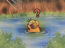 Pokemon Wotc Black Star Promo # 20 Psyduck,,not played - Image 4