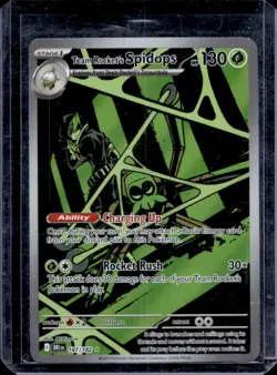 2025 Pokemon Destined Rivals Team Rocket's Spidops #187/182 - Image 1