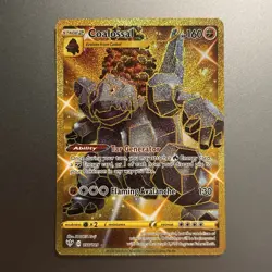 Coalossal - 198/189 Darkness Ablaze Gold Pokemon - NM/MINT - Image 1