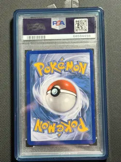 Pokemon 2016 Blastoise EX Promo Black Star XY122 PSA 8 Red & Blue Collection - Image 2