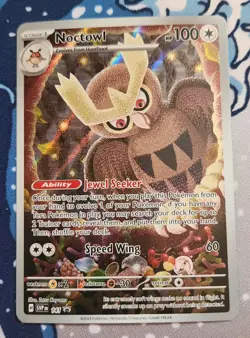 Noctowl SVP141 Stellar Crown ETB Promo Pokemon TCG - Image 1