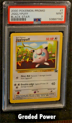 2000 Pokemon Black Star Promo Jigglypuff PSA 9 (7762) #7 - Image 1