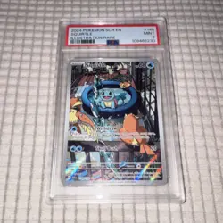 Pokemon Squirtle Illustration Rare Holo 148/142 PSA 9 Stellar Crown English - Image 1