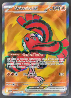 2025 Pokemon Phantasmal Flames Oricorio ex #110/094 Ultra Rare RB - Image 1