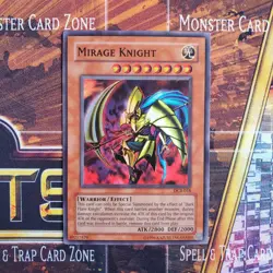 1x Mirage Knight - Super Rare - DCR-018 - Unlimited - LP - Image 1
