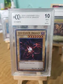Yugioh BCCG 10 MINT Red-Eyes B. Dragon LC01-EN006 Ultra Rare Limited Edition - Image 1