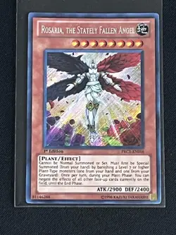 Rosaria, The Stately Fallen Angel PRC1-EN016 1st Edition Yu-Gi-Oh - Image 1