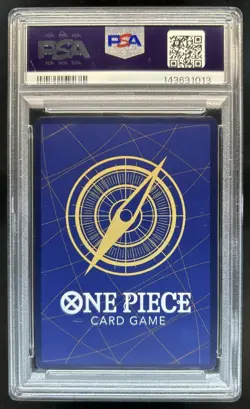 2024 One Piece Buggy Special Alt Art Wanted #OP09-051 PSA 10 - Image 2