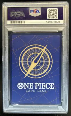 2025 One Piece Portgas D. Ace Secret Rare Manga Alt Art #OP13-119 PSA 10 - Image 2