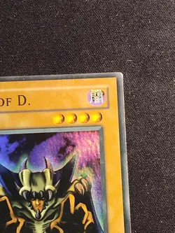 Lord Of D SDK-041 Super Rare Unlimited Yu-Gi-Oh Card FADED Misprint Played LP - Image 3