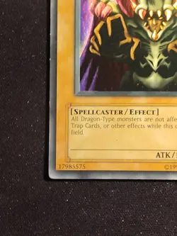 Lord Of D SDK-041 Super Rare Unlimited Yu-Gi-Oh Card FADED Misprint Played LP - Image 5