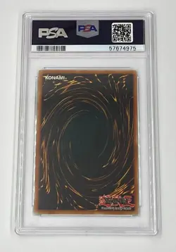 2007 YuGiOh Gene-Warped Warwolf STON-EN001 Strike of Neos Super Rare PSA 10 - Image 2