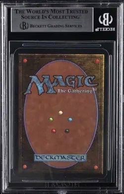 1993 MAGIC: THE GATHERING ALPHA ORCISH ORIFLAMME U BGS 8.5 - Image 2