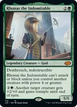MTG Rhonas the Indomitable - 719 / English / Lightly Played - Image 1