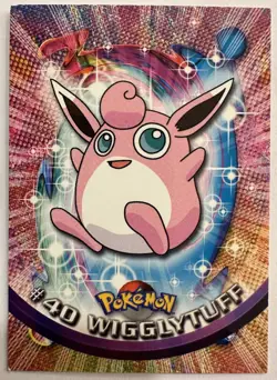 Wigglytuff #40 Pokemon Topps TV Animation Edition - Image 1