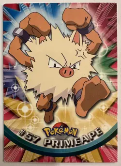 Primeape #57 - 1999 Topps Pokemon - Image 1