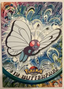Butterfree # 12 - 1999 Pokemon Topps TV Animation Series 1 - Image 1