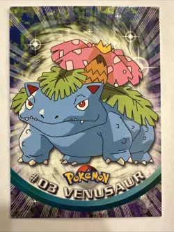Venusaur #3 1999 Topps Pokemon Edition Series - Image 1