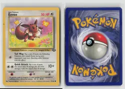 Eevee #51/64 Jungle 1st Edition Pokemon TCG MP - Image 3