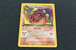 Pokemon Team Rocket 1st Edition 32/82 Uncommon Dark Charmeleon NM - Image 1