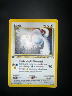 Pokemon Lugia 9/111 Neo Genesis Holo ITA 1 ED - No Charizard Crystal - Image 1