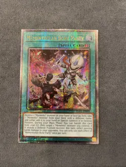 Yugioh! TCG - Mementotlan Bone Party - Quarter Century Secret Rare - RA04-EN099 - Image 1
