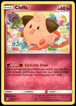 Cleffa 131/214 Unbroken Bonds Uncommon NM Pokemon 2019 - Image 1