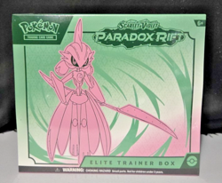 2023 Pokemon Paradox Rift ETB Iron Valiant Sealed - Image 1