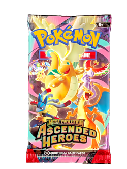 Lot of (210) Pokemon TCG Mega Evolution Ascended Heroes Booster Packs SEALED - Image 2