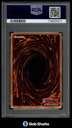 2003 YU-GI-OH! LEGACY OF DARKNESS 1ST EDITION LOD-056 FIBER JAR NM PSA 7 - Image 2