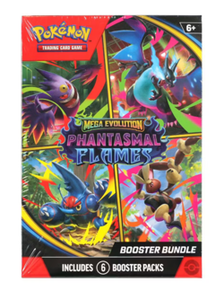 Pokemon Mega Evolution: Phantasmal Flames 6-Pack Booster Bundle - Image 1