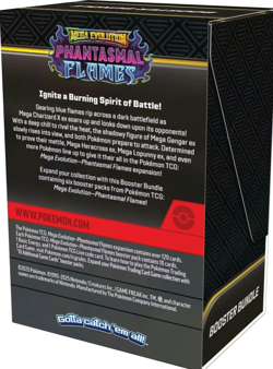 Pokemon Mega Evolution: Phantasmal Flames 6-Pack Booster Bundle - Image 4