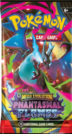 Pokemon Mega Evolution: Phantasmal Flames 6-Pack Booster Bundle - Image 5