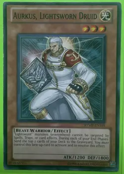 1X LP Aurkus, Lightsworn Druid - RYMP-EN105 - Common Unlimited Edition yugioh - Image 1