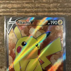 Pokemon TCG Pikachu V Sword & Shield: Brilliant Stars 157/172 Holo Ultra Rare - Image 4