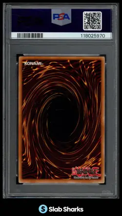 2003 YU-GI-OH! LEGACY OF DARKNESS 1ST EDITION LOD-034 TYRANT DRAGON PSA 8 - Image 2