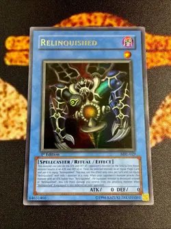 🔥YUGIOH • RELINQUISHED • ULTRA RARE • MRL-029 • 1st EDITION • NM🔥 - Image 2