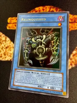 🔥YUGIOH • RELINQUISHED • ULTRA RARE • MRL-029 • 1st EDITION • NM🔥 - Image 3