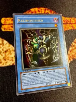 🔥YUGIOH • RELINQUISHED • ULTRA RARE • MRL-029 • 1st EDITION • NM🔥 - Image 4