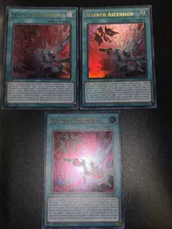 3x Seventh Ascension 1st Edition Ultra Rare RA04-EN098 Yu-Gi-Oh! - Image 1