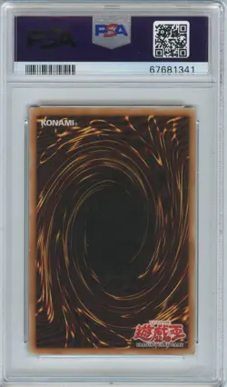 2002 Yu-Gi-Oh! Trap Hole Super Rare Asian-English #LOB-058 PSA 6 EX-MT - Image 2